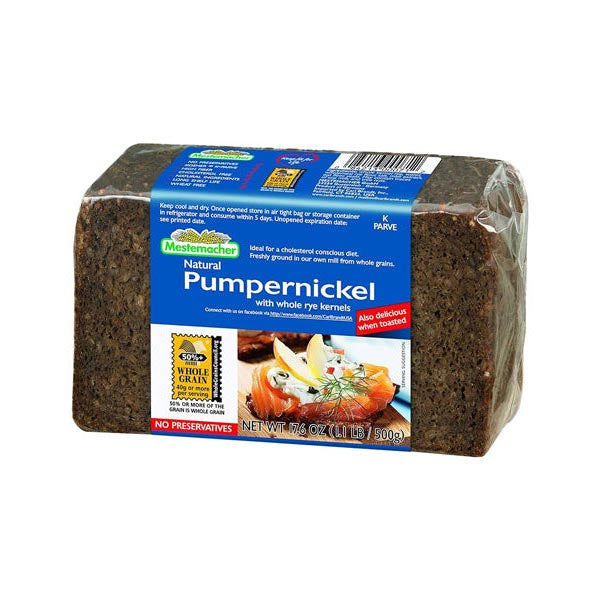 Bread Lifestyle Pumpernickel – 17.64 oz (500gr)